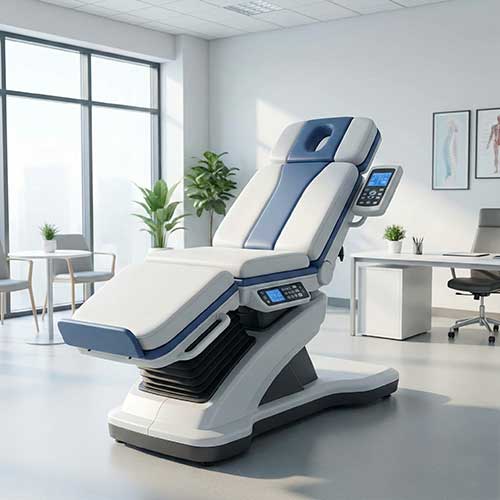 State-of-the-art spinal decompression table at Cherry Street Health Group.